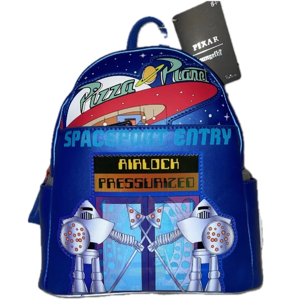 Loungefly Disney Pixar Toy Story Pizza Planet Mini Backpack NWT
